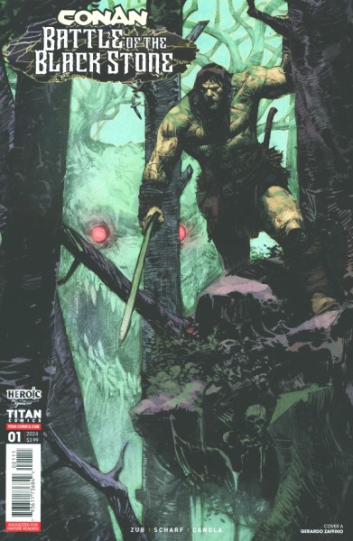 Conan: Battle of the Black Stone (2024) 1-4