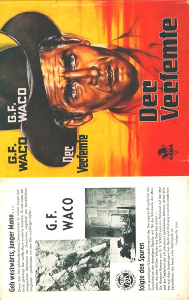 Waco, G.F. Leihbuch SU Verfemte (Saba) nur Schutzumschlag