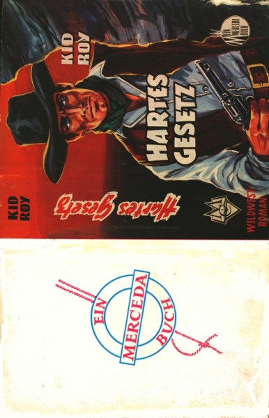 Kid Roy Leihbuch SU Hartes Gesetz (Merceda) nur Schutzumschlag