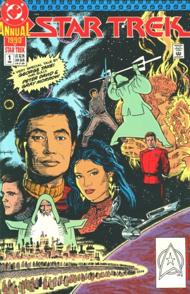 Star Trek (1989) Annual 1-6 kpl. (Z1)