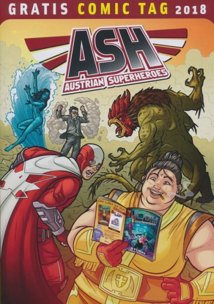 Gratis-Comic-Tag 2018: ASH Austrian Superheroes