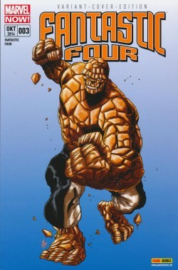 Fantastic Four (Panini, Br., 2013) Nr. 3 Variant-Cover ComicAction 2014