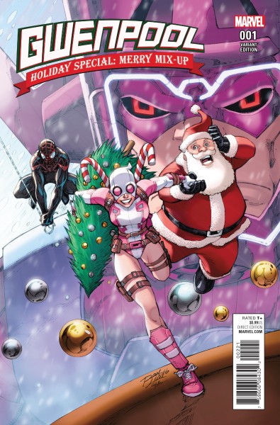 Gwenpool: Holiday Special: Merry-Mix Up (2017) Ron Lim Variant Cover 1