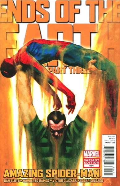 Amazing Spider-Man (2003) Gabriele Dell'Otto Variant Cover 684