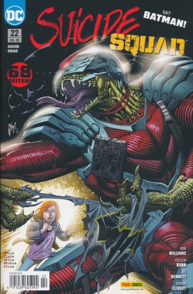 Suicide Squad (Panini, Gb., 2017) Nr. 22,24