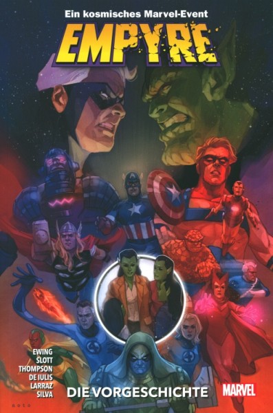 Empyre (Panini, Br.) Vorgeschichte / Captain America / Saat des Kriegers zus. (Z1)