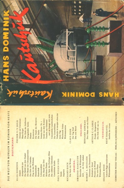 Dominik, Hans Leihbuch SU Kautschuk (Weiss) nur Schutzumschlag