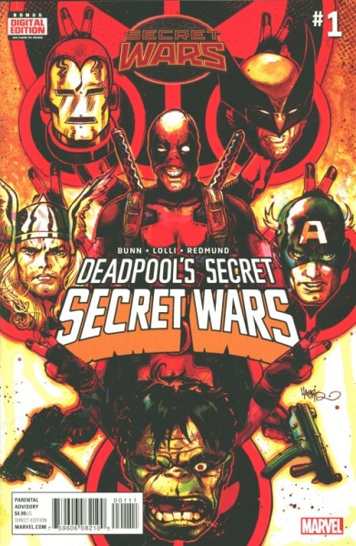 Deadpool's Secret Secret Wars (2015) 1-4 kpl. (Z1-)