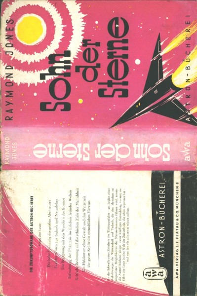 Jones, Raymond Leihbuch SU Sohn der Sterne (Awa) nur Schutzumschlag