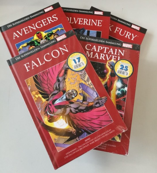 Paket 3865 5 verschiedene Marvel Superhelden Sammlung (Hachette, B.) (Z1-2)