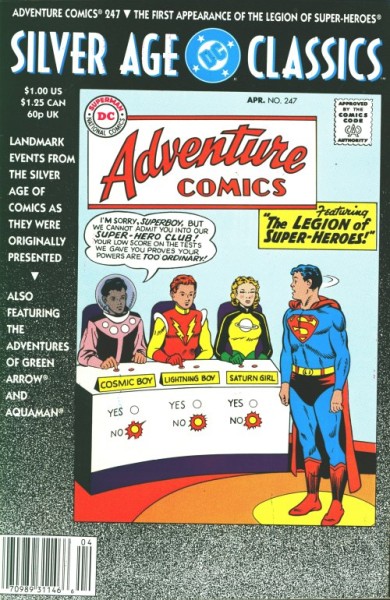 DC Silver Age Classics (1992) Adventure Comics 247