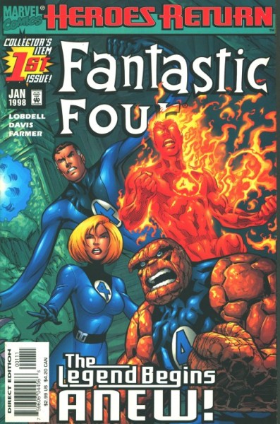 Fantastic Four (1998) 1,11,27,54,56