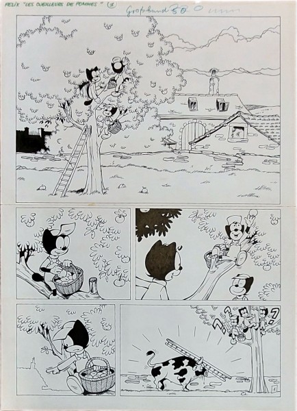 Originalzeichnung (1795) Felix Großband 50