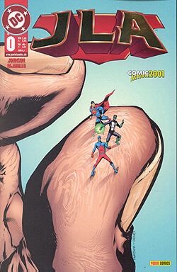 JLA (Panini, Gb. 2001) Variant Nr. 0 (Comic Action 2001)