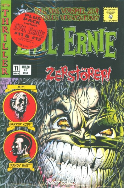 Evil Ernie: farbig (Chaos!, Gb.) Variant Nr. 11/12 Plus Pack