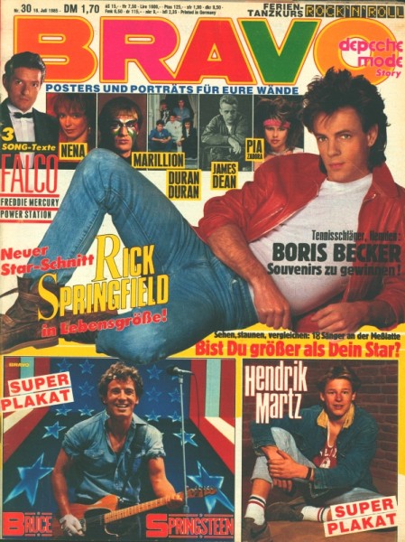 Bravo Jahrgang 1985 Nr. 1-52