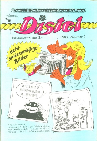 Distel (Zeitschrift, GbÜ) Nr. 1-3