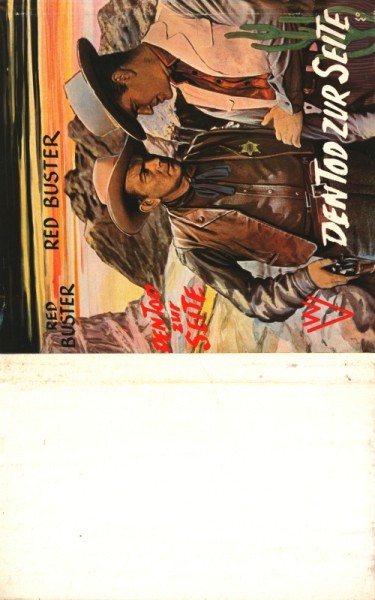 Buster, Red Leihbuch SU Den Tod zur Seite (Wiesemann) nur Schutzumschlag