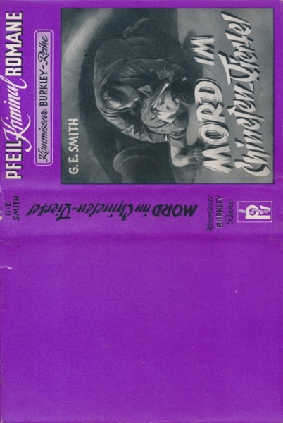 Kommissar Burkley Leihbuch SU Mord im Chinesen-Viertel (Pfeil) nur Schutzumschlag