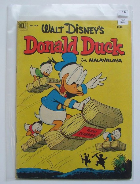 Donald Duck (Four Color) Nr.394 Graded 1.0