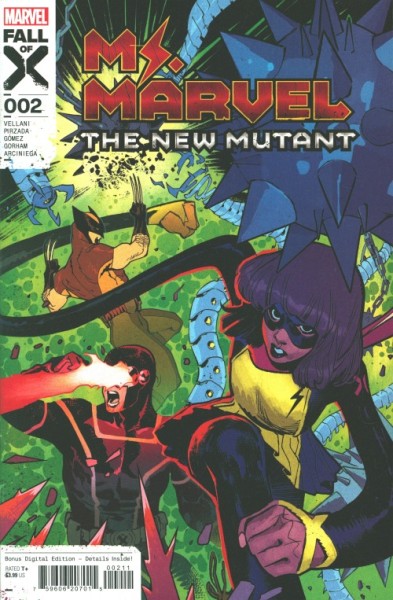 US: Ms. Marvel: The New Mutant (2023) #2
