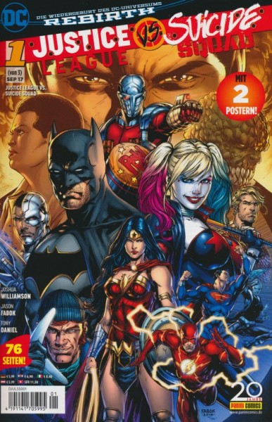Justice League vs Suicide Squad (Panini, Gb.) Nr. 1-3 kpl. (Z1)