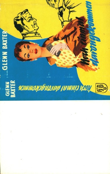 Baxter, Glenn Leihbuch SU Noch einmal davongekommen (Borgsmüller) nur Schutzumschlag