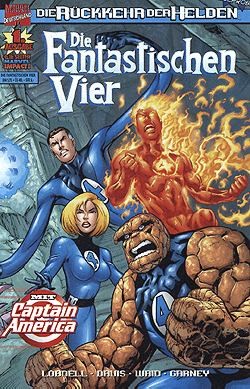 Fantastischen Vier (Marvel, Gb., 2000) Nr. 1-10 kpl. + Nr.1 Variant (Z1-2)