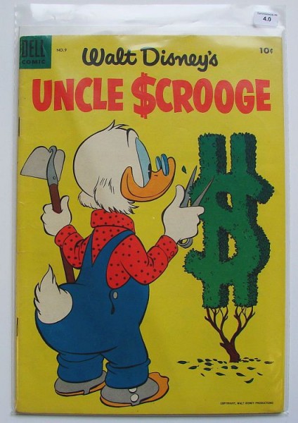 Uncle Scrooge Nr.09 Graded 4.0