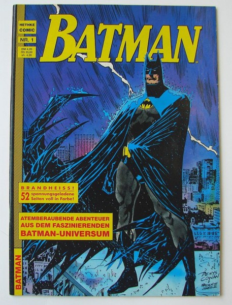 Batman (Hethke, GbÜ.) Nr. 1-9 kpl. (Z1)