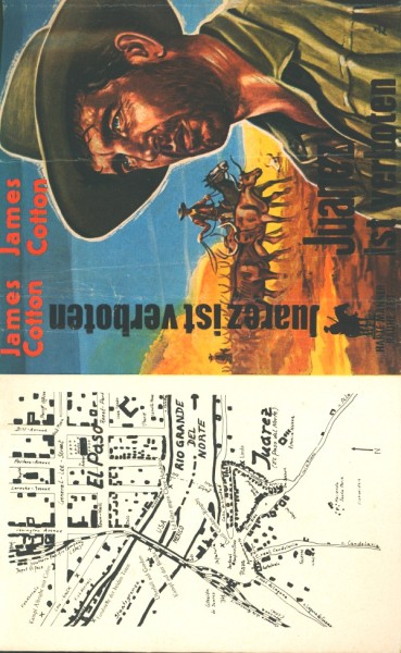Cotton, James Leihbuch SU Juarez ist verboten (Ernst u. Evertz) nur Schutzumschlag