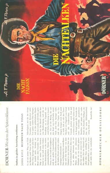 Peters, A.F. jun. Leihbuch SU Nachtfalken (Dörner) nur Schutzumschlag