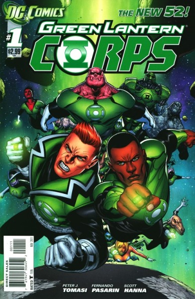 Green Lantern Corps (2011) 0,1-40