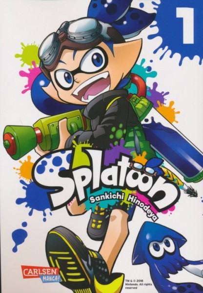 Splatoon! (Carlsen, Tb.) Nr. 1-5,7,9-12