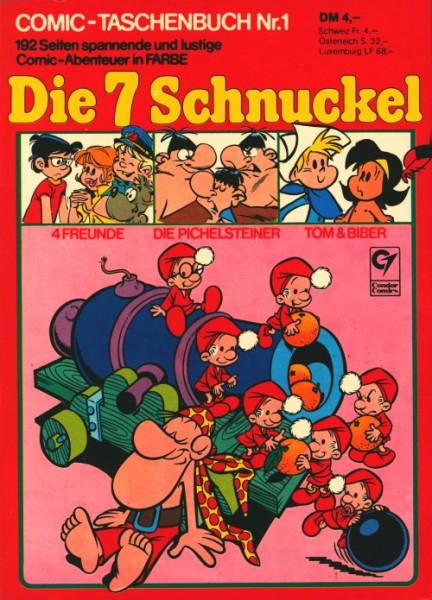 Sieben Schnuckel (Condor, Tb.) Nr. 1-6