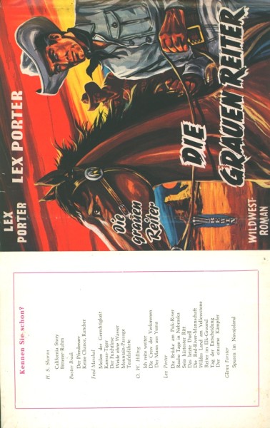 Porter, Lex Leihbuch SU Grauen Reiter (Bewin) nur Schutzumschlag
