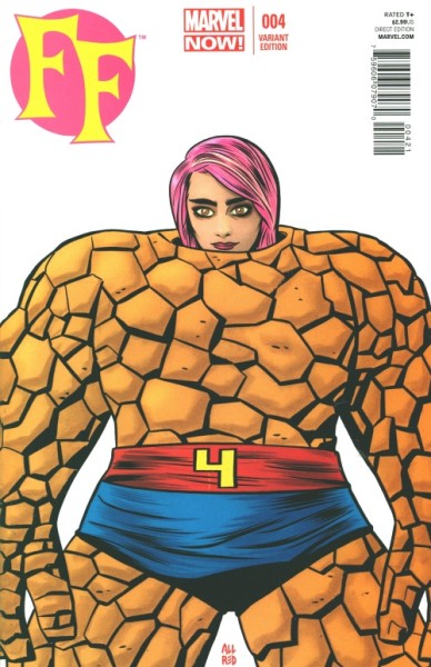 FF (2013) 1:20 Variant Cover 4