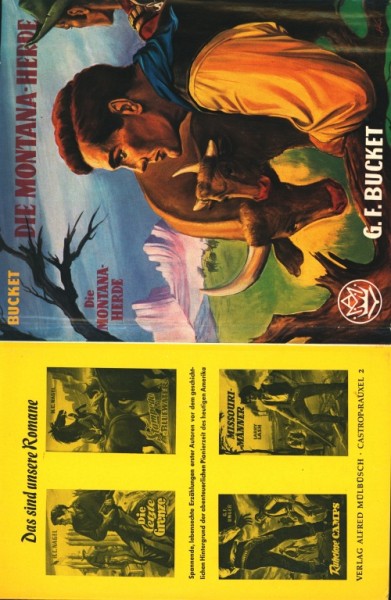 Bucket, G.F. Leihbuch SU Montana-Herde (Mülbüsch) nur Schutzumschlag