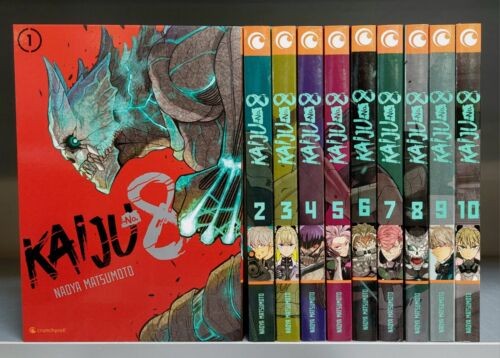 Kaiju No. 8 (Crunchyroll, Tb.) Nr. 1-10 zus. (neu)