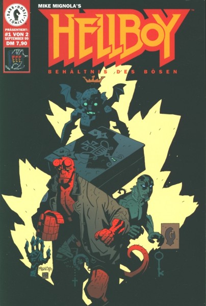 Hellboy: Behältnis des Bösen (EEE, Gb.) Nr. 1,2
