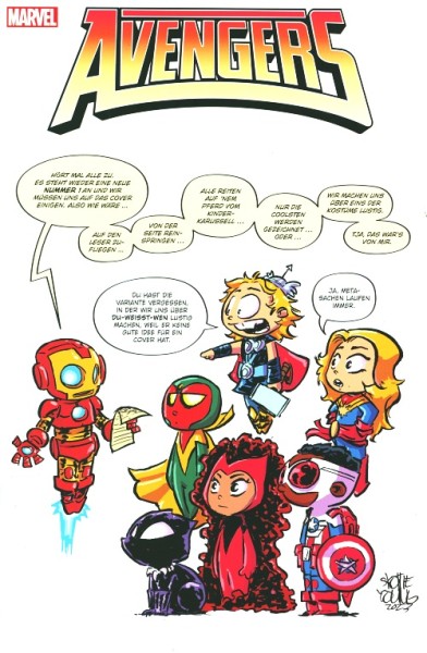 Avengers (2024) 01 Variant Cover B