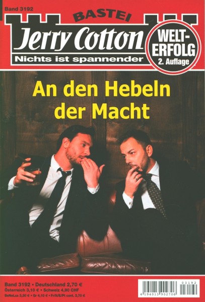 Jerry Cotton 2. Auflage 3192