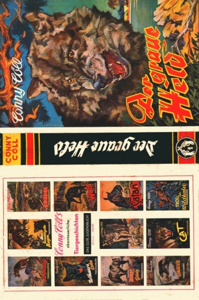 Conny Cöll Leihbuch SU Graue Held (Conny Cöll-Verlag) nur Schutzumschlag