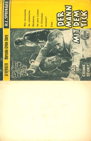 Springer, H.C. Leihbuch SU Mann mit dem Tick (Merceda) nur Schutzumschlag