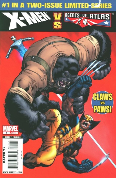 X-Men vs. Agents of Atlas 1,2
