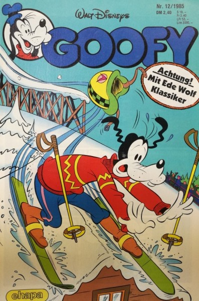 Goofy Magazin (Ehapa, GbÜ./Gb.) Jhrg. 1985 Nr. 1-12