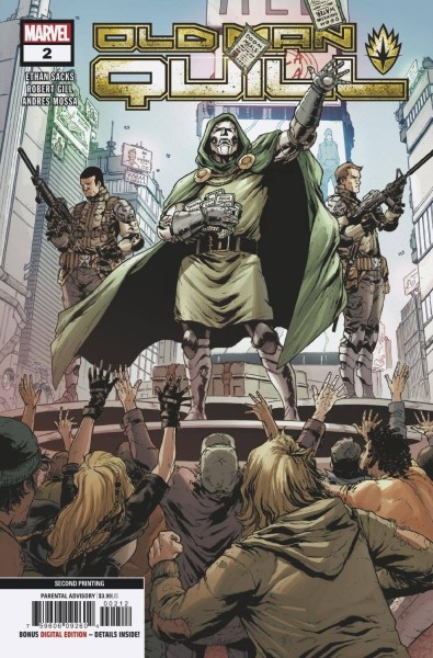 Old Man Quill (2019) 2nd Printing Variant Cover 2