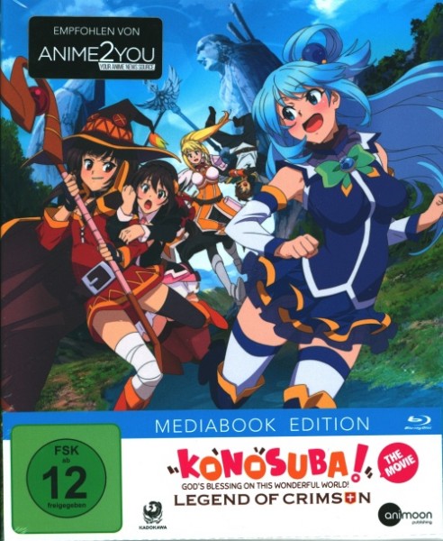 Konosuba Staffel The Movie Blu-ray - Mediabook Edition