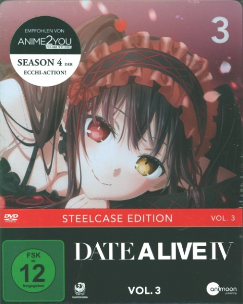 Date A Live IV Vol. 3 (Steelcase Edition) DVD