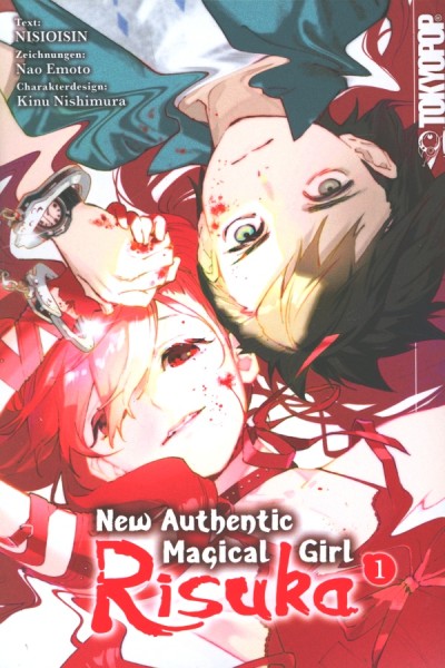 New authentic Magical Girl Risuka (Tokyopop, Tb.) Nr. 1-4